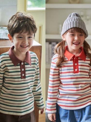 Stripe Collar Tee