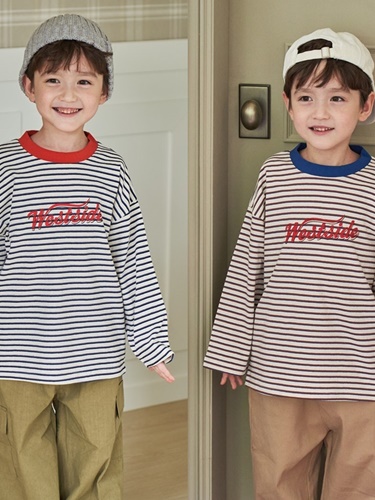 Stripe Piping Tee
