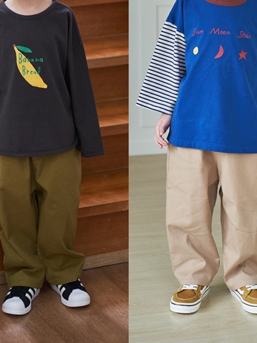 Cotton Baggy Pants