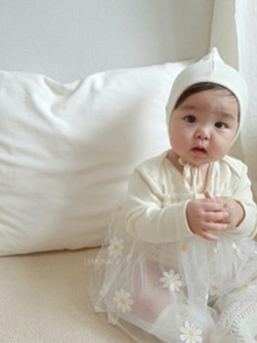 Dandelion Bodysuit with Hat