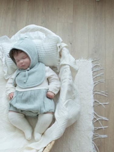 Triple Bodysuit with Bonnet
