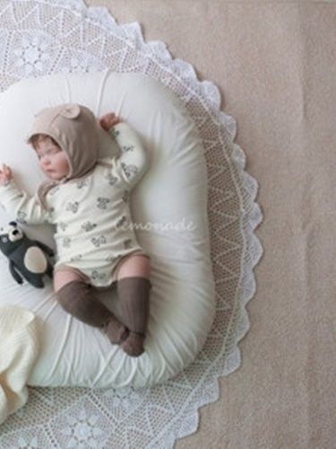 Tiny Bear Romper with Hat