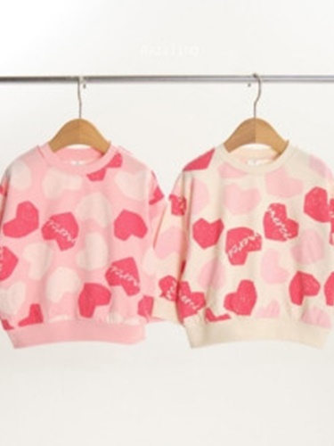 Color Paper Heart Tee