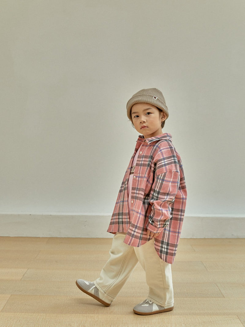 A-Market - Korean Children Fashion - #designkidswear - Stitch Cotton Pants - 7