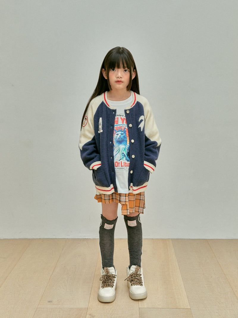 A-Market - Korean Children Fashion - #minifashionista - A Combi Cardigan - 4