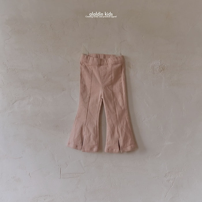 Aladin - Korean Baby Fashion - #babyoninstagram - Ribbon Denim Bootscut Pants - 4