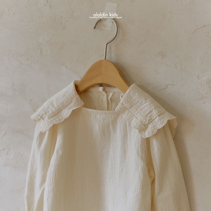 Aladin - Korean Baby Fashion - #babyootd - Square Blouse - 7