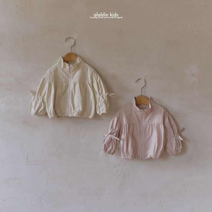 Aladin - Korean Baby Fashion - #babywear - Ribbon Shirring Jumper - 2