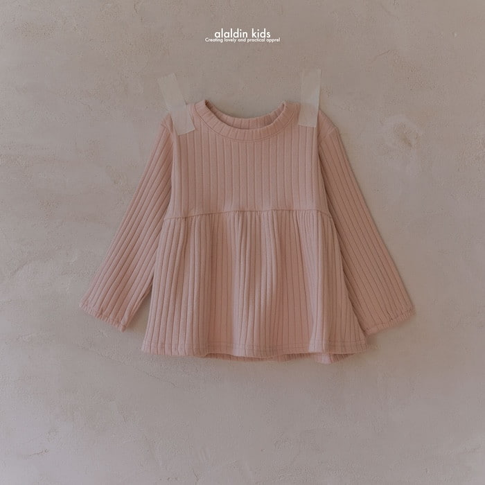 Aladin - Korean Baby Fashion - #onlinebabyshop - Fall Rib Blouse - 8