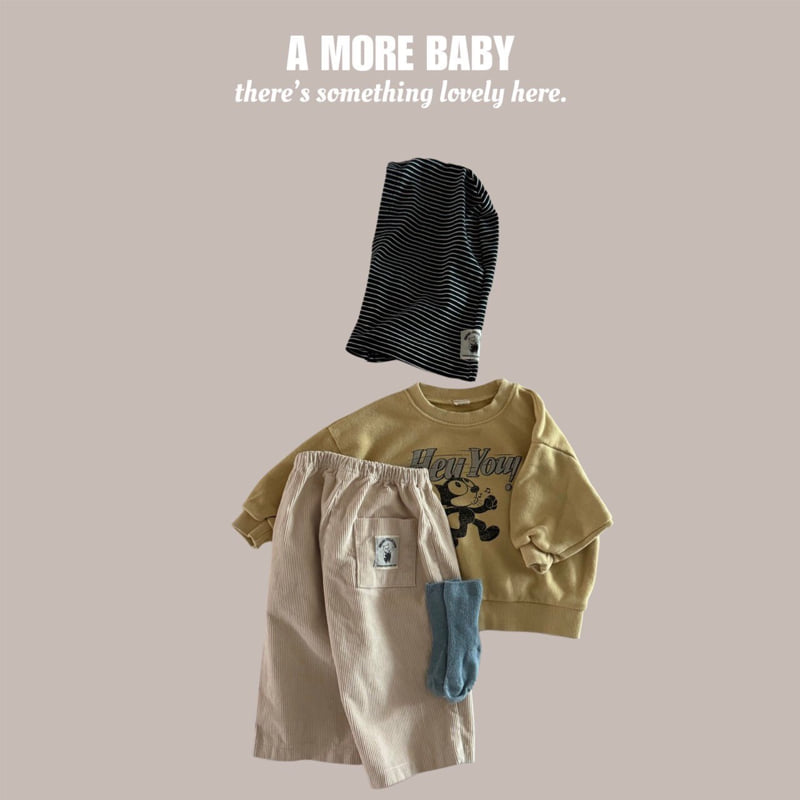 Amore - Korean Baby Fashion - #babyfashion - Bebe Hey You Sweatshirts - 3