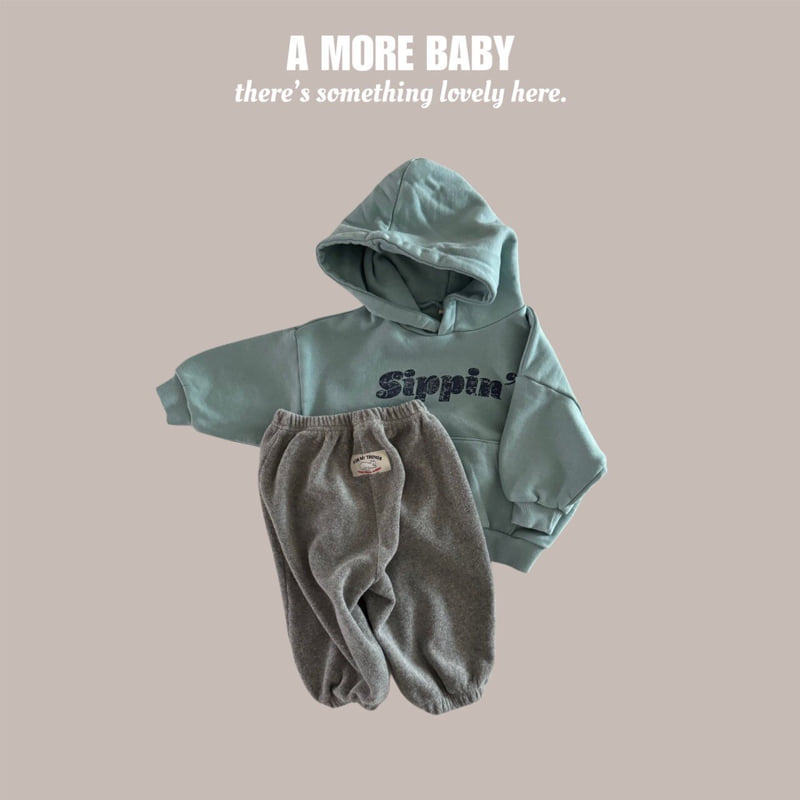 Amore - Korean Baby Fashion - #babyoninstagram - Bebe Sippin Hoodie - 5