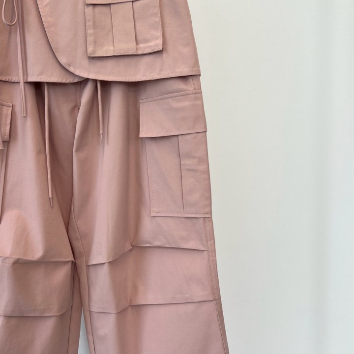 Another Avenue - Korean Women Fashion - #momslook - Wrap Skirt Cargo Pants - 8