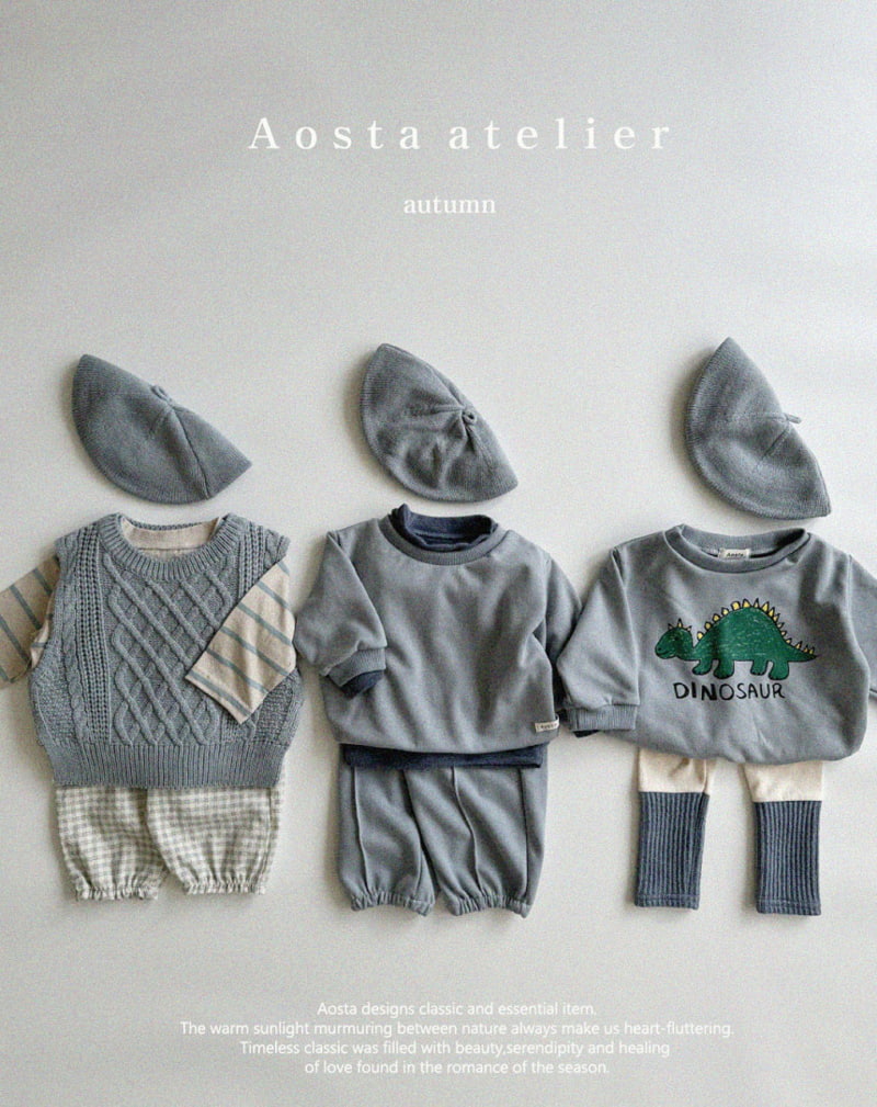 Aosta - Korean Children Fashion - #childofig - Dino Sweatshirts - 11