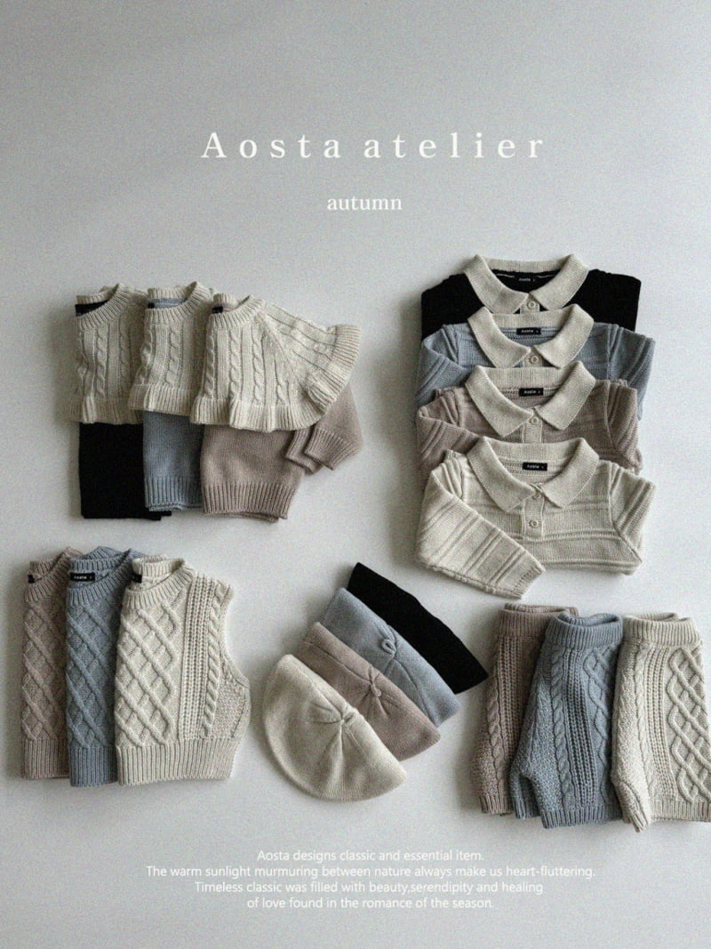 Aosta - Korean Children Fashion - #kidsstore - Knit Cape Tee - 4