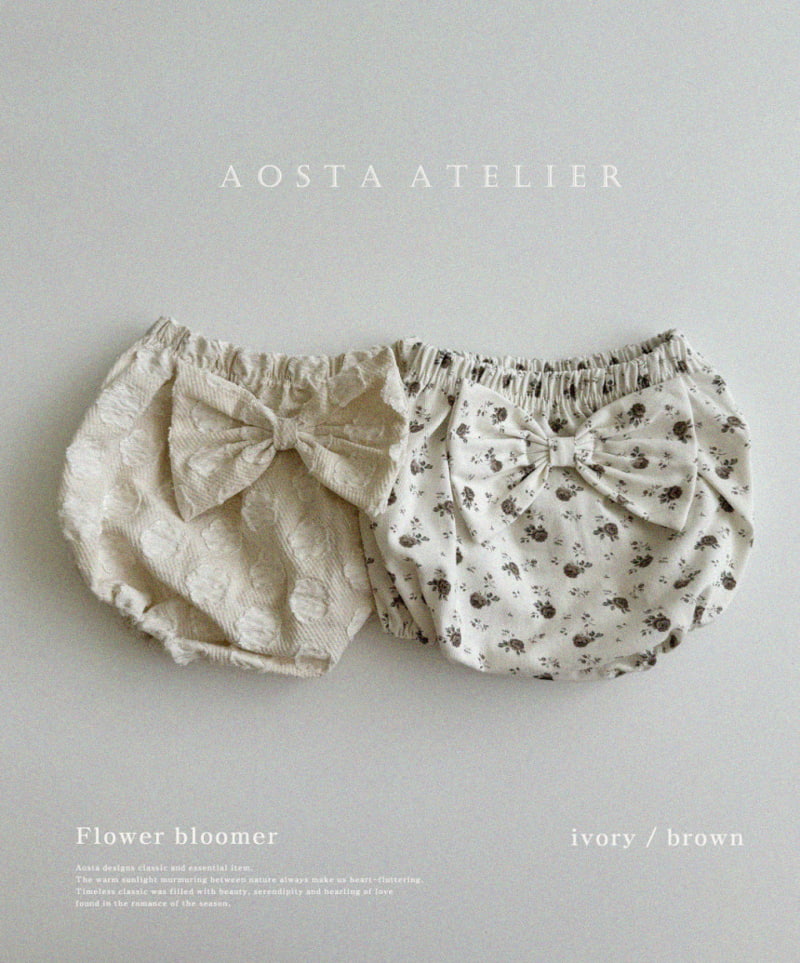 Aosta - Korean Children Fashion - #kidzfashiontrend - Flower Bloomer - 2