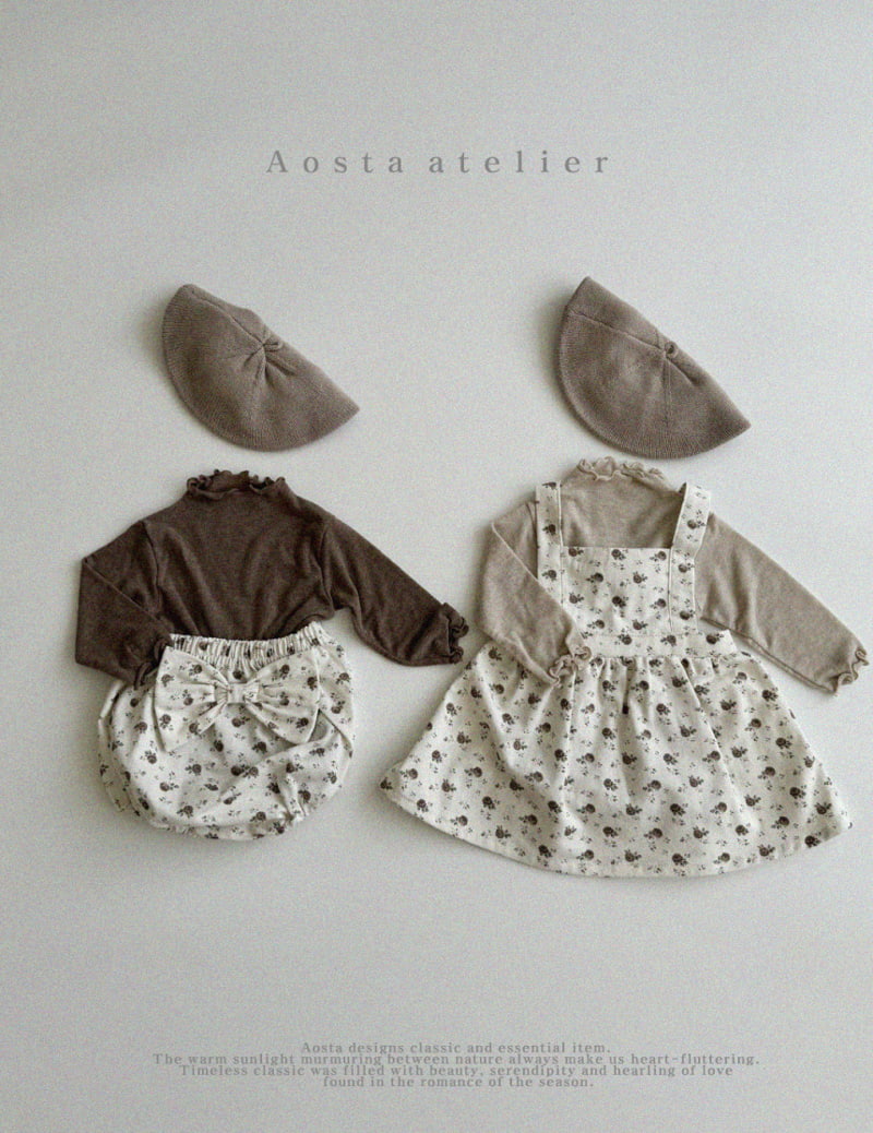 Aosta - Korean Children Fashion - #littlefashionista - Flower Skirt - 9