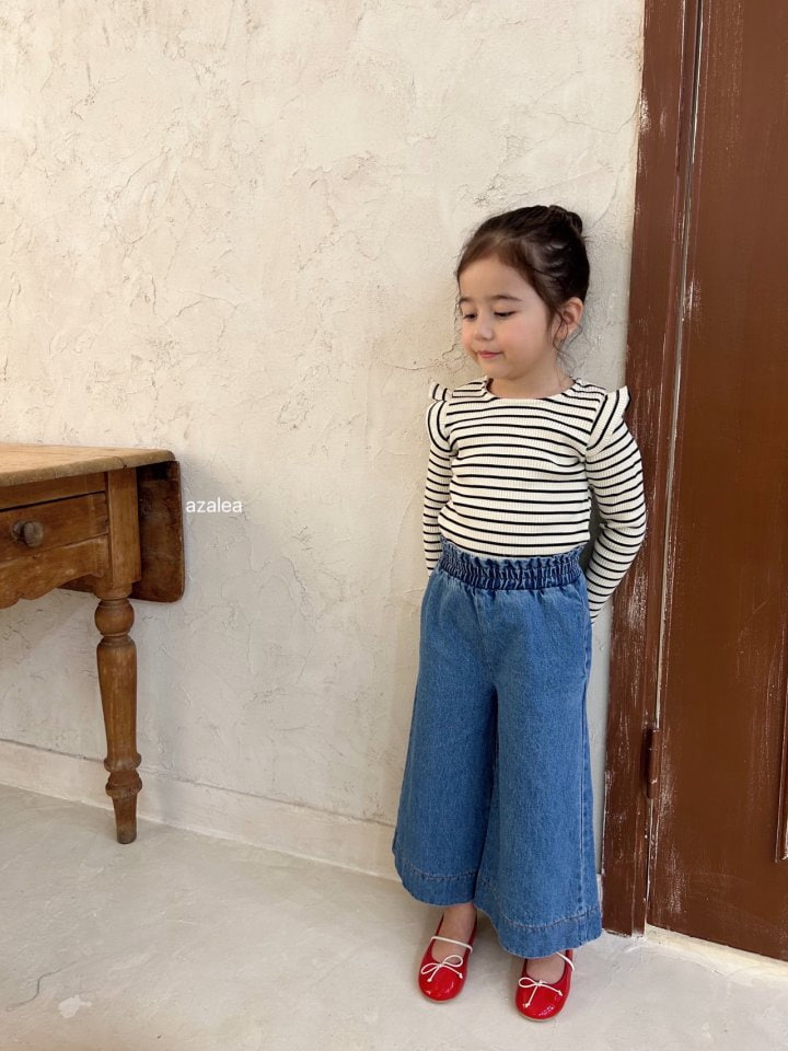 Azalea - Korean Children Fashion - #Kfashion4kids - Sticky Stripe Tee