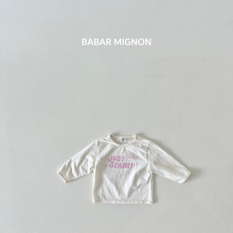 Babar Mignon - Korean Children Fashion - #fashionkids - Long Piping Tee - 5