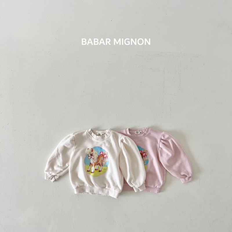 Babar Mignon - Korean Children Fashion - #kidsshorts - Unicorn Sweatshirts - 12