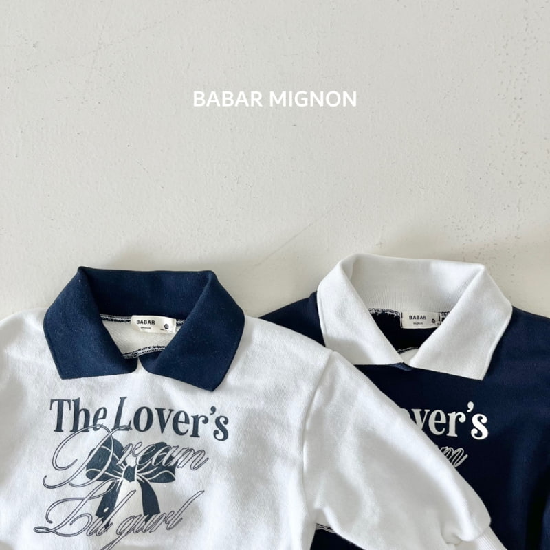Babar Mignon - Korean Children Fashion - #minifashionista - Ribbon Collar Sweatshirts - 10