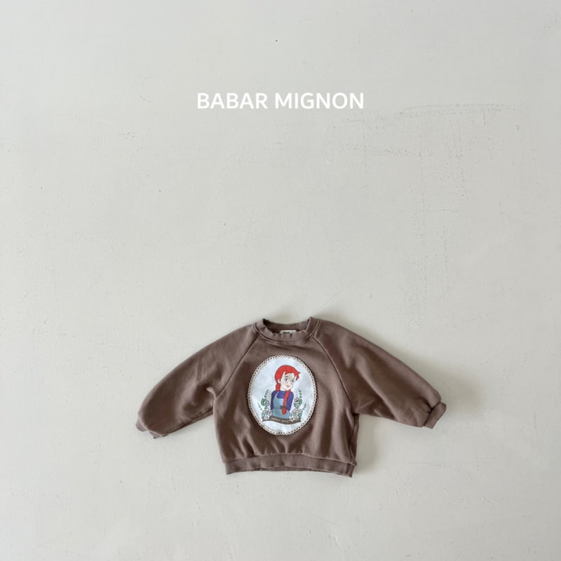 Babar Mignon - Korean Children Fashion - #prettylittlegirls - Lace Anne Sweatshirts - 8