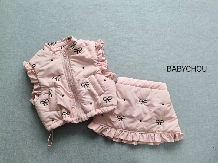 Babychou - Korean Children Fashion - #kidsstore - Ribbon Bonding Skirt - 4