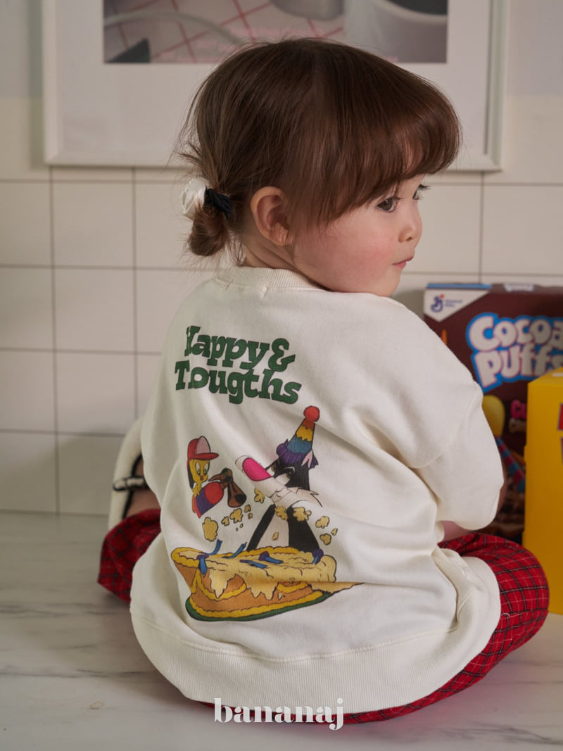 Banana J - Korean Children Fashion - #childofig - Happy Thought Tee - 3