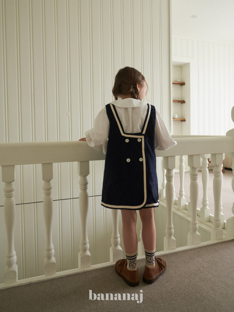 Banana J - Korean Children Fashion - #todddlerfashion - Cookie Cream One-piece - 5