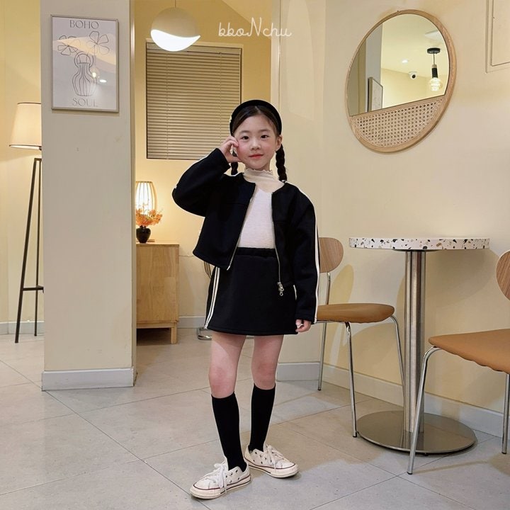 Bbonchu - Korean Children Fashion - #childofig - Line Jacket - 6