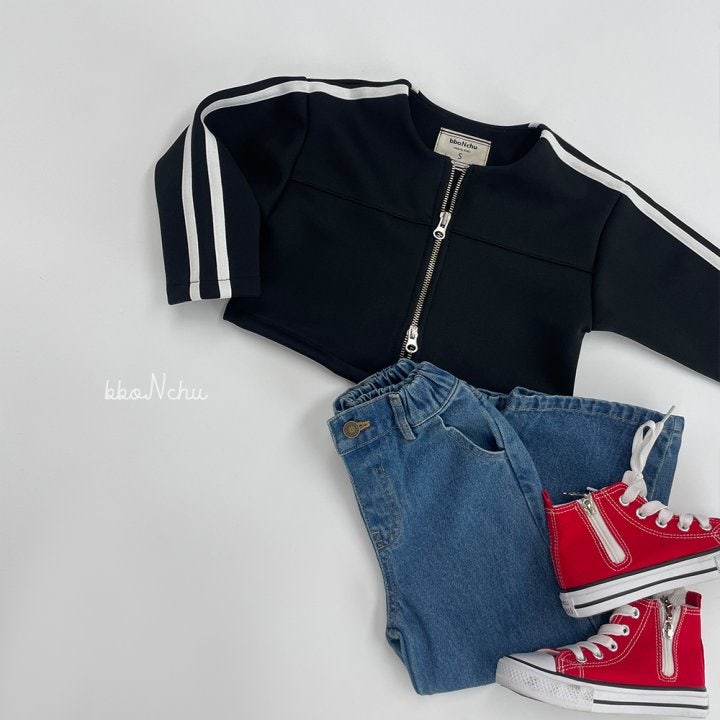 Bbonchu - Korean Children Fashion - #childrensboutique - Line Jacket - 8
