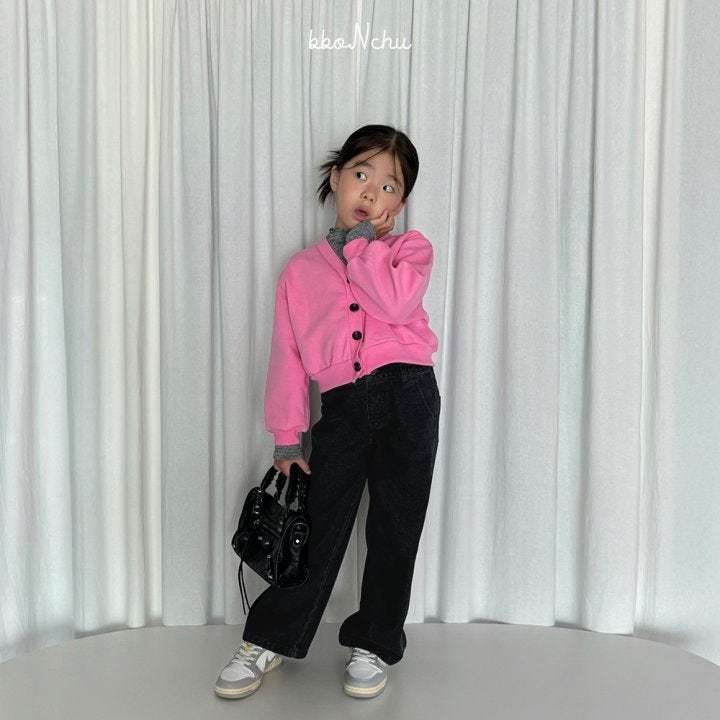 Bbonchu - Korean Children Fashion - #kidzfashiontrend - Basic Cardigan - 9