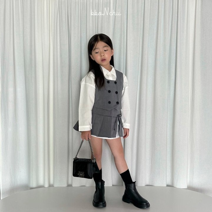 Bbonchu - Korean Children Fashion - #minifashionista - High Girl Vest - 12