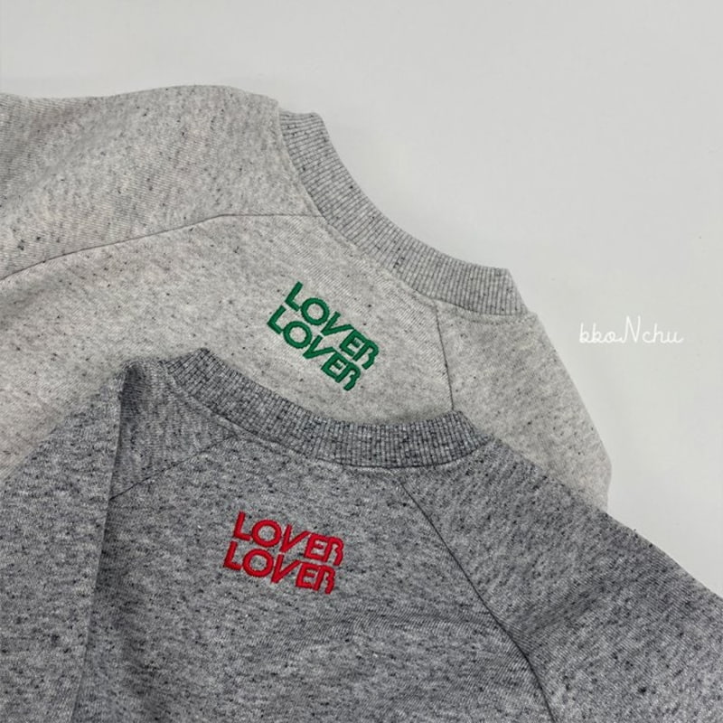 Bbonchu - Korean Children Fashion - #prettylittlegirls - Lover Button Sweatshirts - 8