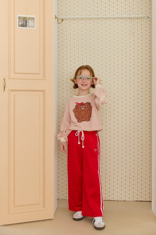 Berry Berry - Korean Children Fashion - #minifashionista - Stripe Berry Pants - 12
