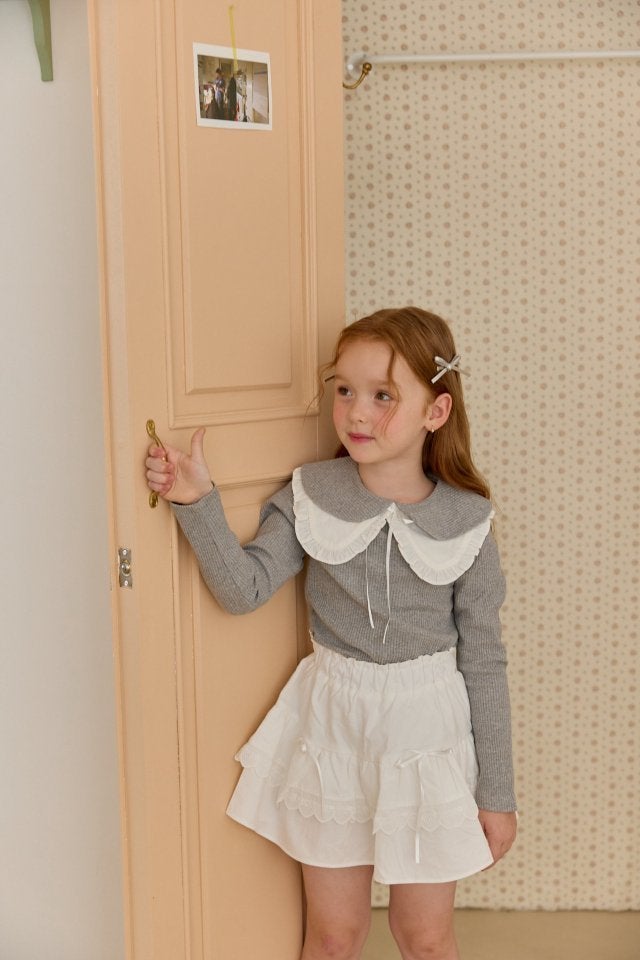 Berry Berry - Korean Children Fashion - #prettylittlegirls - Milk Skirt - 5