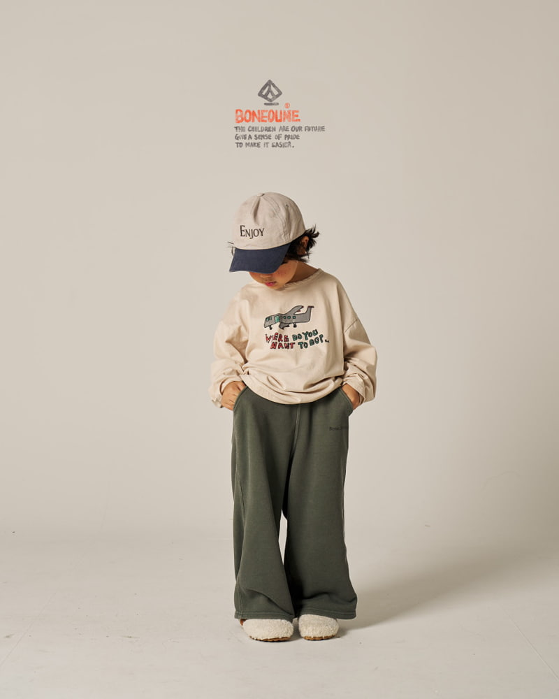 Boneoune - Korean Children Fashion - #prettylittlegirls - One Two Plane Tee - 11