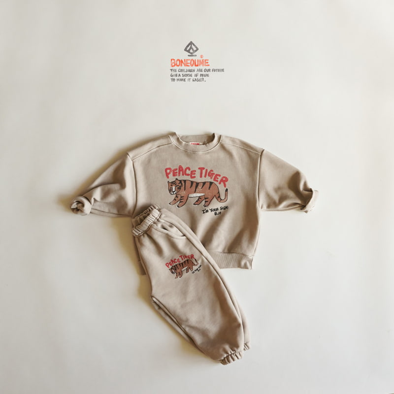 Boneoune - Korean Children Fashion - #todddlerfashion - Tiger Jogger Pants - 2
