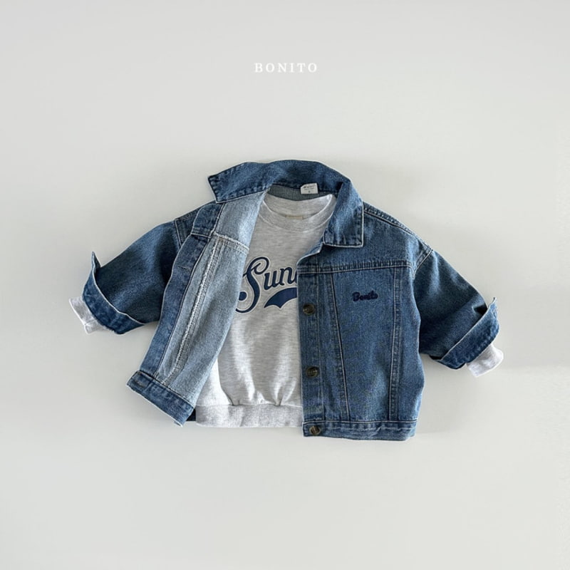 Bonito - Korean Baby Fashion - #babyboutique - Denim Jacket - 6