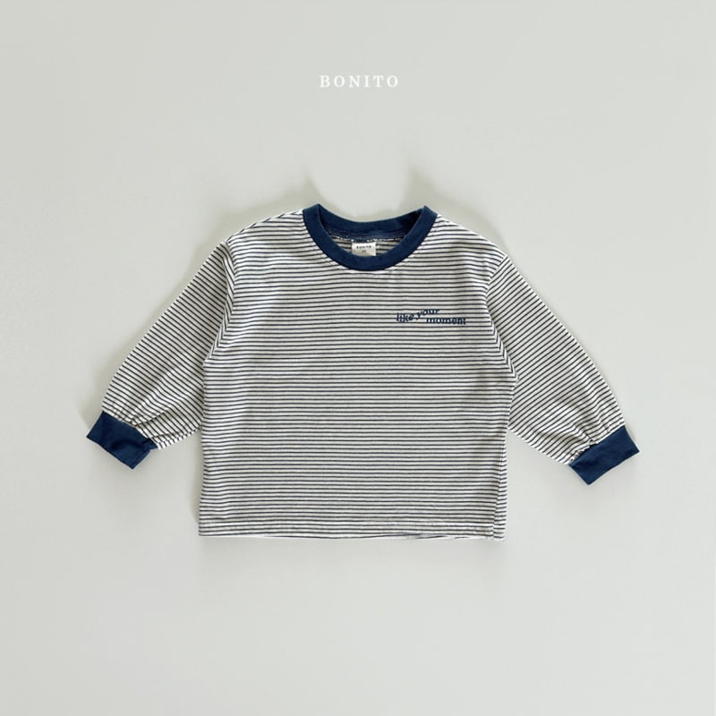 Bonito - Korean Baby Fashion - #babyclothing - Stripe Moment Tee - 6