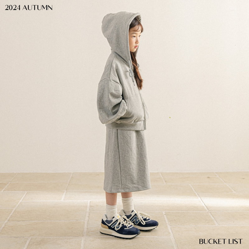 Bucket List - Korean Children Fashion - #kidzfashiontrend - Sweat Skirt - 5