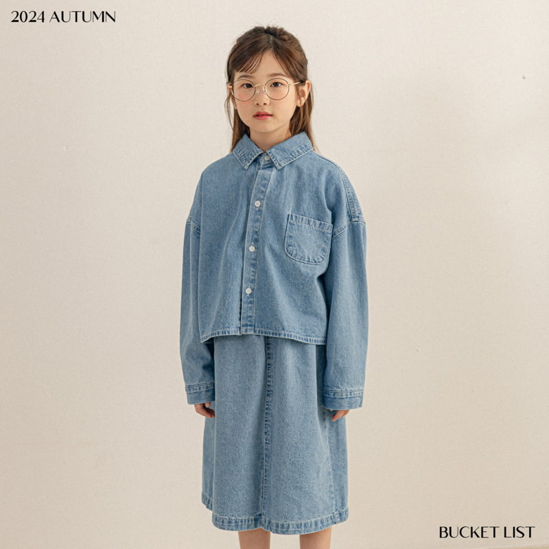 Bucket List - Korean Children Fashion - #todddlerfashion - Basic Crop Shirt - 9