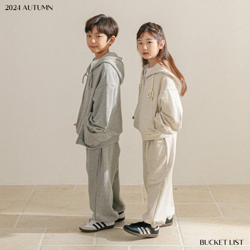 Bucket List - Korean Children Fashion - #todddlerfashion - Two Way Sweat Hoodie - 5
