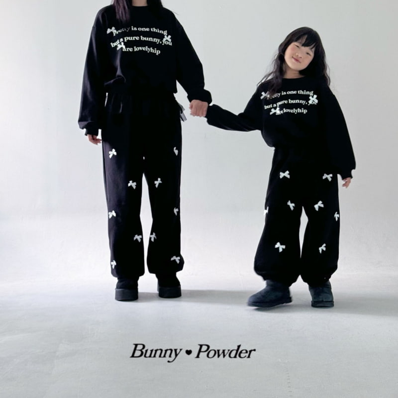 Bunny Powder - Korean Children Fashion - #stylishchildhood - Pretty Sweatshirts with Mom - 10