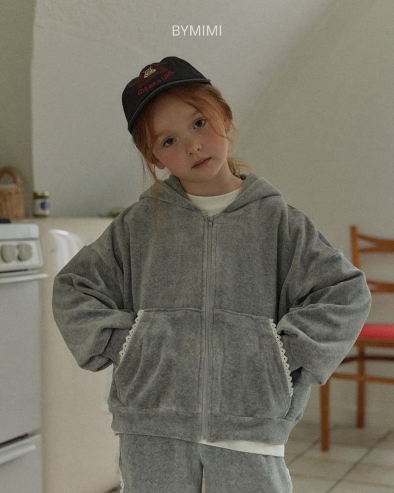 Bymimi - Korean Children Fashion - #designkidswear - Veloure Lace Pants - 9