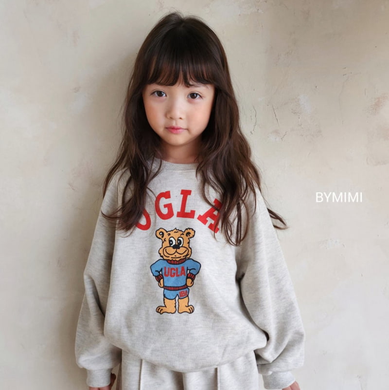 Bymimi - Korean Children Fashion - #littlefashionista - Exercise Bear Sweatshirts - 10