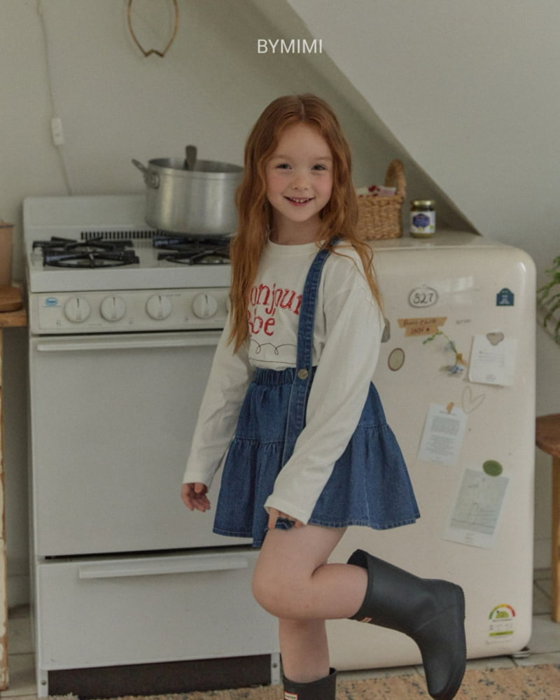 Bymimi - Korean Children Fashion - #minifashionista - Bonjour Tee - 3