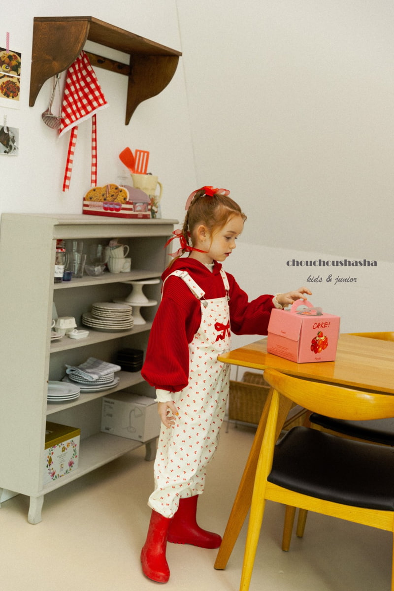 Chouchou Shasha - Korean Children Fashion - #kidsshorts - Merry Overalls - 12