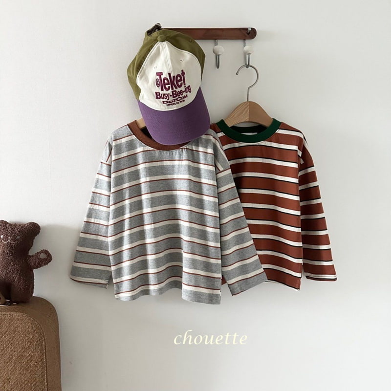 Chouette - Korean Children Fashion - #kidzfashiontrend - Speech Strile Tee