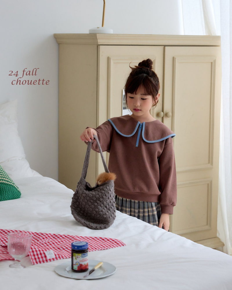 Chouette - Korean Children Fashion - #minifashionista - Maple Collar Sweatshirts - 10