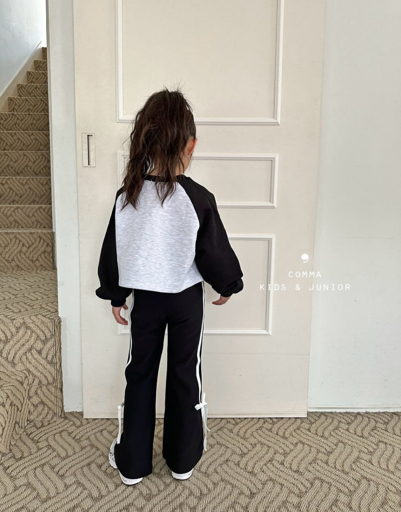 Comma - Korean Children Fashion - #littlefashionista - Ribbon Bootscut Pants - 12
